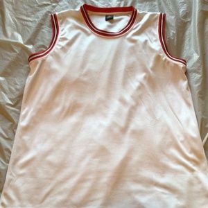 White Blank Chicago Bulls Jersey